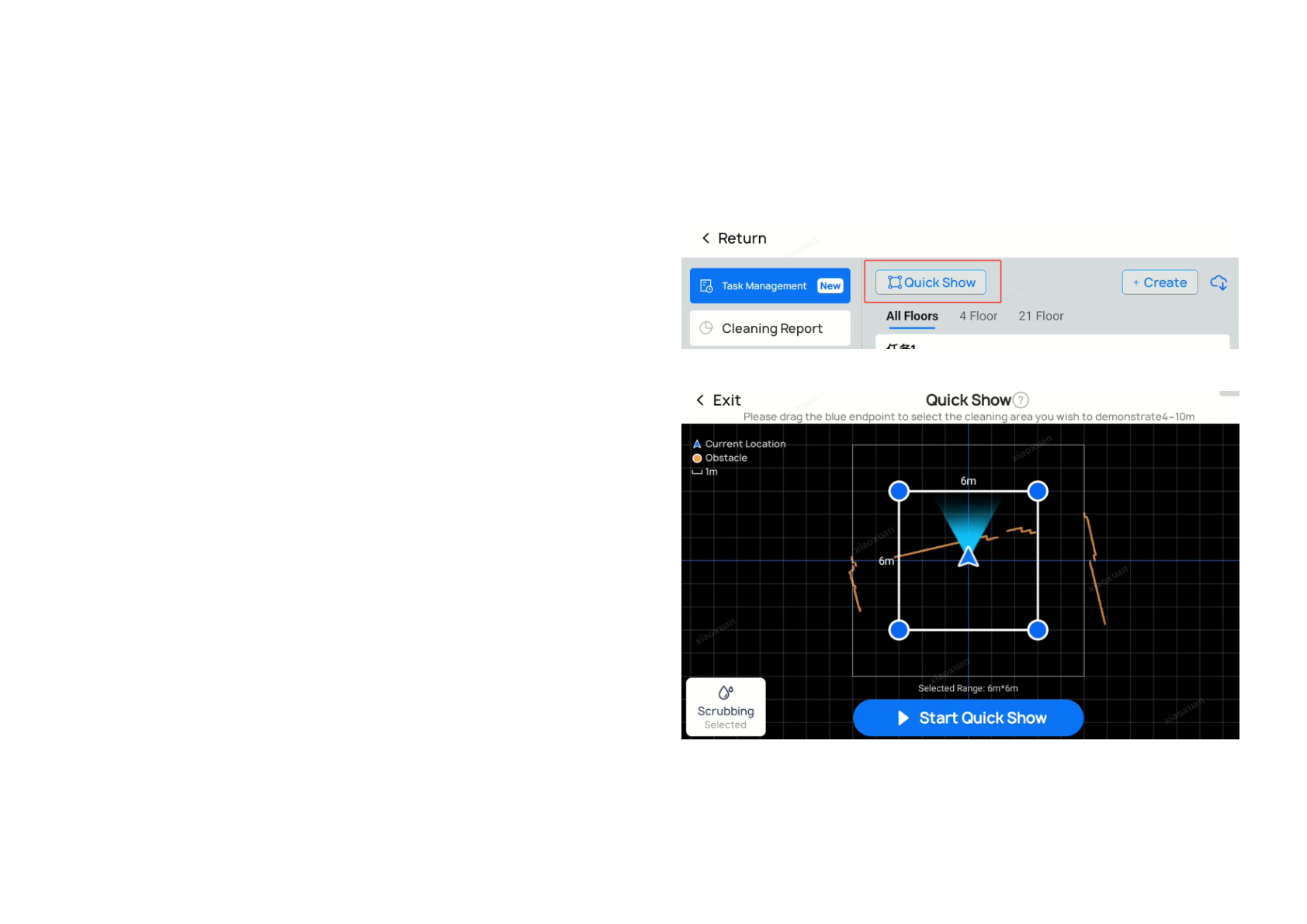 Automatic edge cleaning V1.0 details from release note