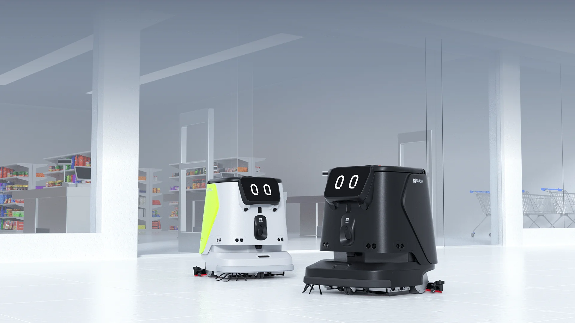 Pudu CC1 Pro autonomous cleaning robot