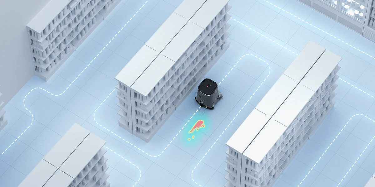 Cleaning performance heatmap
