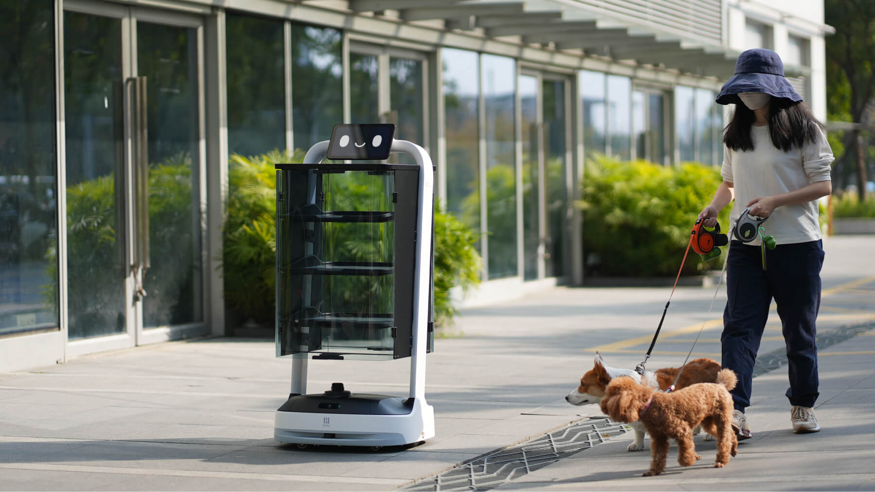 PuduBot 2 water and dust protection